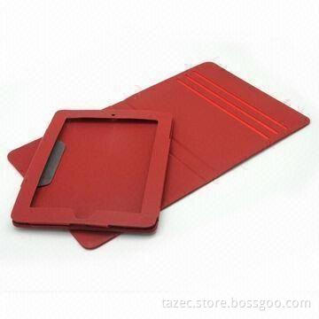 Genuine Leather/PU Cases, Provides Protection for iPad 2/New iPad, Customized Logos/Brands Welcomed